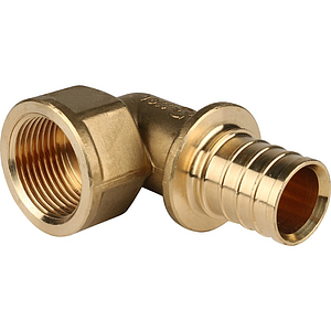 Переход на внутреннюю резьбу угловой Rommer - 32 x 1' (для труб из сшитого полиэтилена)