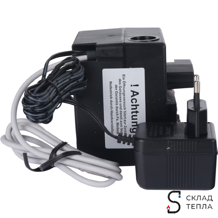 Сервопривод электрический 3-х позиционный Meibes с термостатом 0-95 °С. Вид 3.