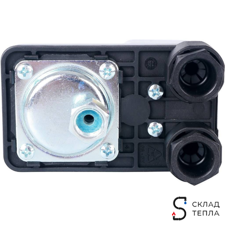 Реле давления для водоснабжения STOUT PM12G (3-12 бар, 1/4", с накидной гайкой). Вид 9.