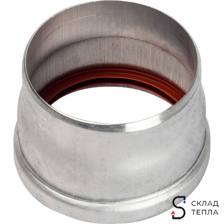 Адаптер универсальный для коаксиального дымохода STOUT D60/100 мм (комплект). Вид 3.