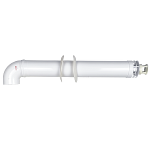 Комплект дымохода Rommer СТАНДАРТ УНИВЕРСАЛЬНЫЙ 60/100 - 900мм (кроме Immergas и Navien Deluxe)