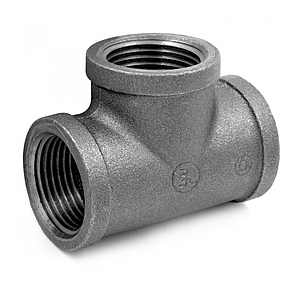 Тройник прямой чугун Ду 40 (1 1/2') ВР Fittex PLUS (2шт)