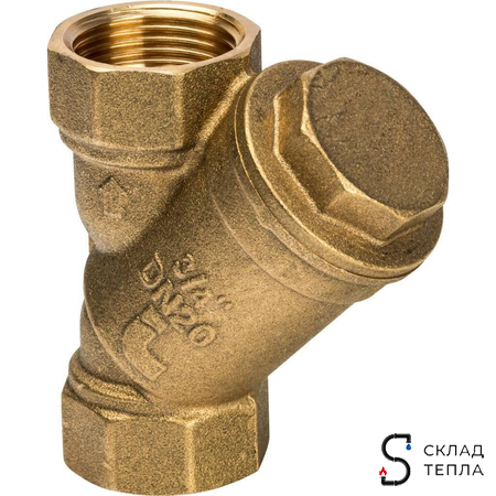 Фильтр грубой очистки STOUT - 3/4" (ВР/ВР, сетка 500 мкр.). Вид 2.