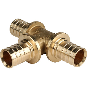 Тройник Rommer - 25 (для труб из сшитого полиэтилена)