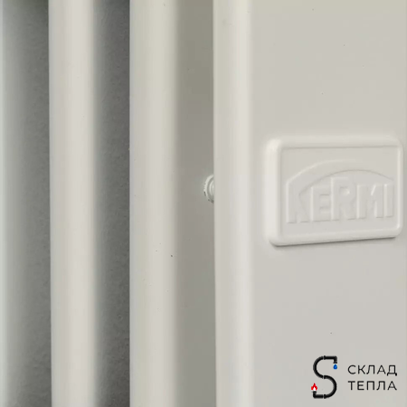 Радиатор стальной KERMI FKO 11 - высота 500 мм, длина 3000 мм с боковым подключением. Вид 9.
