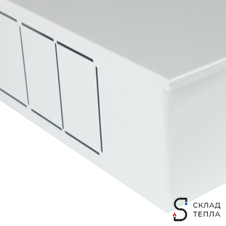 Шкаф распределительный наружный STOUT - (ШРН6) 17-18 выходов 651x120x1154. Вид 6.