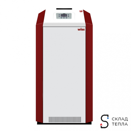 Котел газовый напольный Лемакс WISE - 40 кВт (чугунный, одноконтурный). Вид 2.