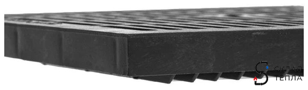 Решетка пластиковая для дождеприемника Gidrolica 300х300. Вид 4.