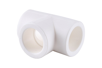 Тройник VALFEX - 40 (для полипропиленовых труб под пайку, цвет белый)