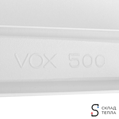 Радиатор алюминиевый GLOBAL VOX R 500 - 8 секций. Вид 10.