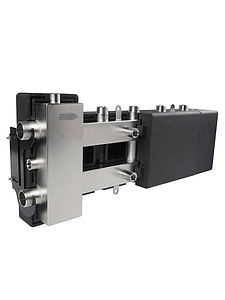 Коллектор котельной разводки 2+1 Zeissler 1 1/4' х 1' (с гидрострелкой, нерж. сталь)