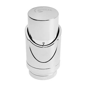 Головка термостатическая жидкостная Zeissler (M30 х 1,5) (цвет хром) 0601 