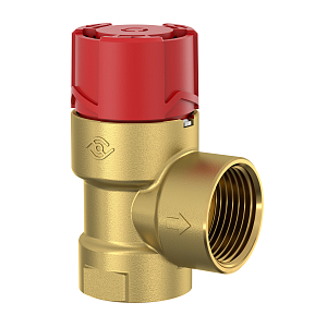 Клапан предохранительный Flamco Flopress - 1/2" х 1/2" (ВР/ВР, Рн 3 бар, для систем отопления) Клапан предохранительный Flamco Flopress - 1/2' х 1/2' (ВР/ВР, Рн 3 бар, для систем отопления)