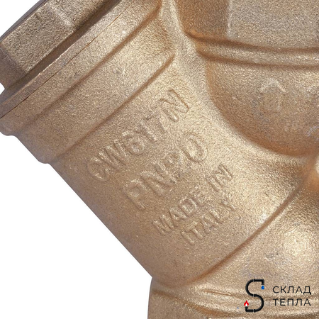 Фильтр грубой очистки STOUT - 1 1/2" (ВР/ВР, сетка 500 мкр.). Вид 12.