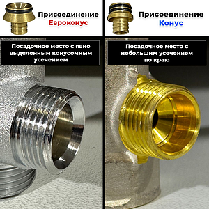 Соединение резьбозажимное TIM - 3/4' для труб из сшитого полиэтилена 20x2,8