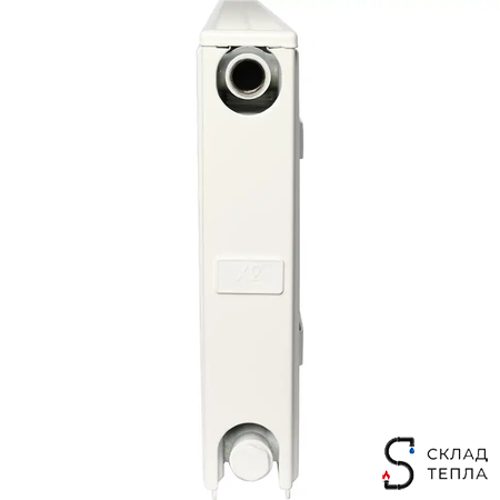 Радиатор стальной KERMI FKO 12 - высота 300 мм, длина 1400 мм с боковым подключением. Вид 5.