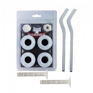 Комплект монтажный универсальный ROMMER (11 в 1) - 3/4' ( цвет белый RAL9016)