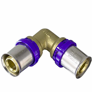 Отвод 90° TIM - 20 (прессовой, для металлопластиковых труб)