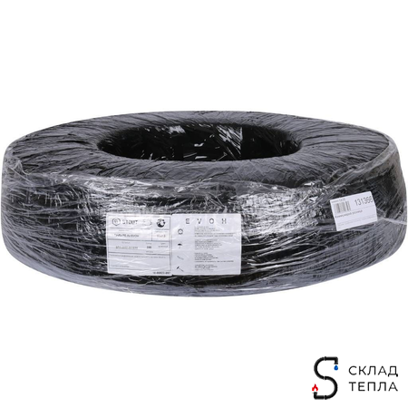 Труба из сшитого полиэтилена STOUT - 16x2,0 (PE-Xa/EVOH, PN8, Tmax 95°C,  бухта 100 м, цвет красный). Вид 7.