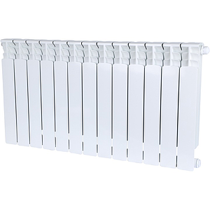 Радиатор биметаллический STOUT SPACE 500 - 13 секций с нижним подключением