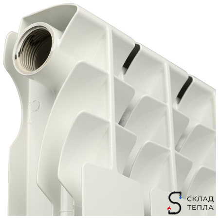 Радиатор биметаллический Smart 500 - 4 секций. Вид 5.