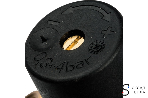 Клапан подпиточный WATTS ALIMAT ALD - 1/2" (ВР/Штуцер, PN10, колпачек пластиковый). Вид 7.