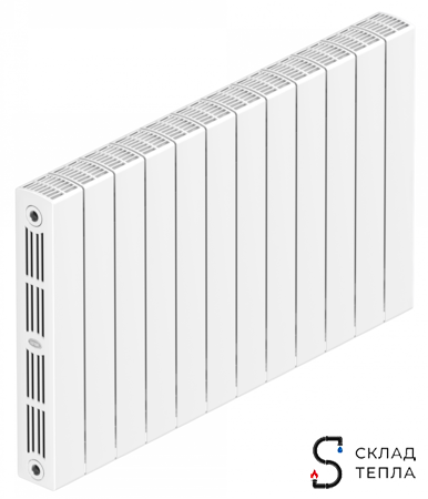 Радиатор биметаллический Rifar SUPReMO 500 (3/4") - 12 секций. Вид 1.