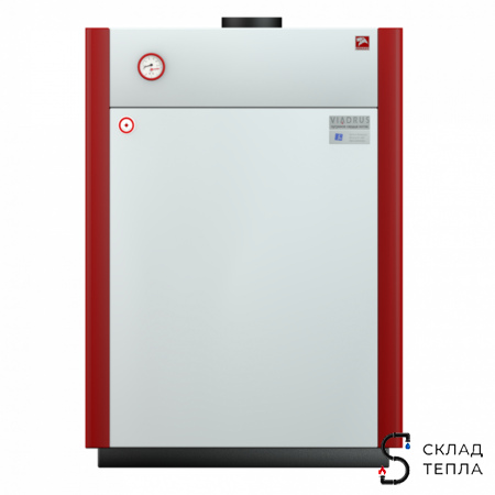 Котел газовый напольный Лемакс Лидер - 50 кВт (чугунный, одноконтурный). Вид 2.