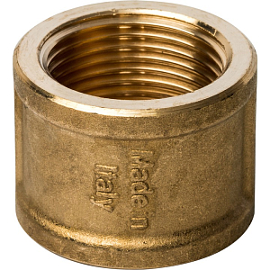Муфта латунная резьбовая STOUT - 1' (2шт)