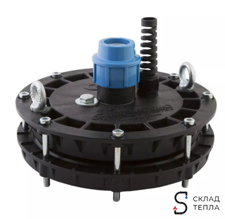 Оголовок скважинный ОСП-140-160/32. Вид 1.