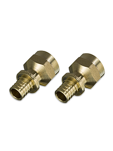 Переход на внутреннюю резьбу TIM - 32 x 1' (для труб из сшитого полиэтилена, комплект - 2шт)