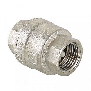 Клапан обратный Valtec - 1/2" (ВР/ВР, затвор пластиковый) Клапан обратный Valtec - 1/2' (ВР/ВР, затвор пластиковый)