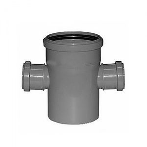 Крестовина одноплоскостная переходная для внутренней канализации СИНИКОН - 110 x 50 x 50x87°