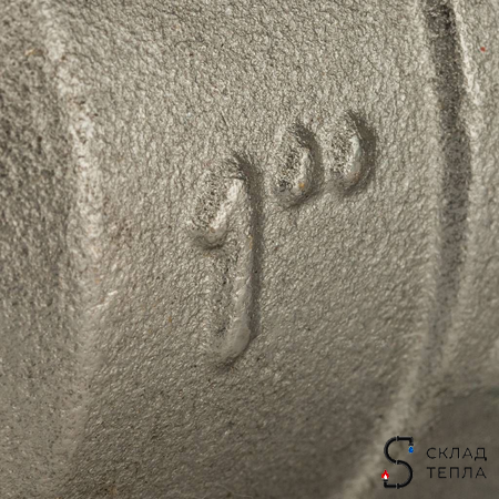 Кран шаровой с фильтром STOUT - 1" (ВР/ВР, PN30, Tmax 100°С, сетка 500 мкм, ручка-рычаг черная). Вид 8.