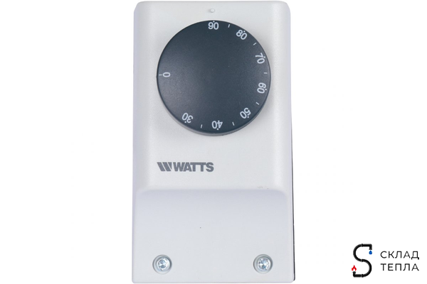  Погружной термостат ТС 100 AN (внешняя шкала гильза 100  мм)WATTS. Вид 2.