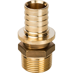 Переход на наружную резьбу STOUT - 32 x 1" (комплект с гильзой, 1шт) Переход на наружную резьбу STOUT - 32 x 1' (комплект с гильзой, 1шт)