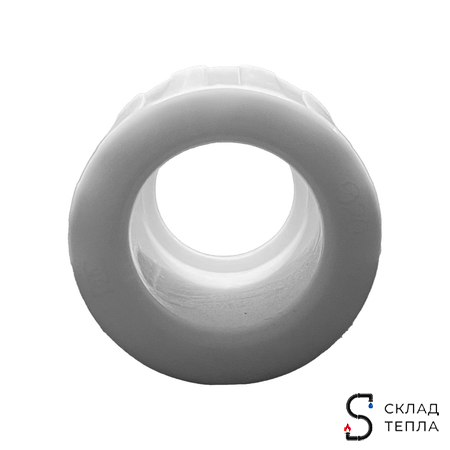 Кольцо с упором РОС белое 16 для труб из сшитого полиэтилена (аналог Uponor и Usystems, 20шт). Вид 5.