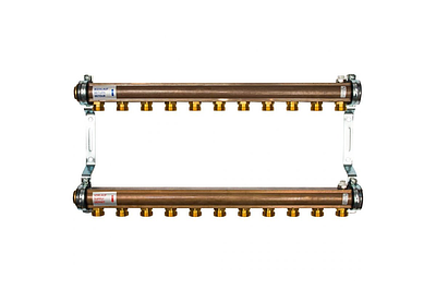 Коллекторная группа WATTS HKV/A - 1'ВР/ВР на 11 контуров 3/4'EK (латунь)