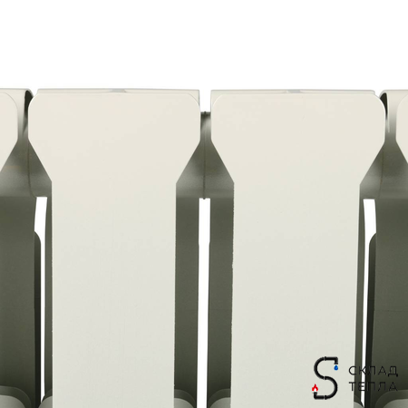 Радиатор алюминиевый STOUT Bravo 500 - 12 секций. Вид 9.