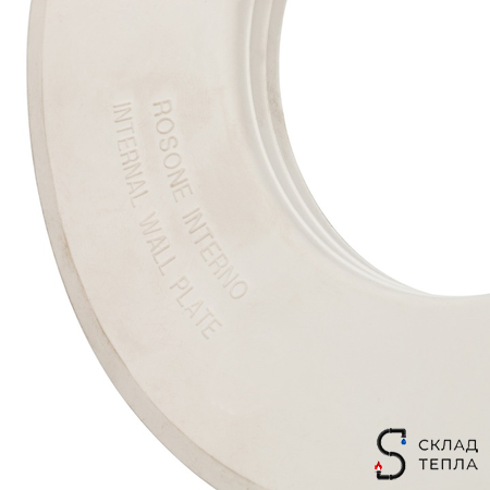 STOUT Элемент дымохода внутренняя декоративная манжета DN80. Вид 3.