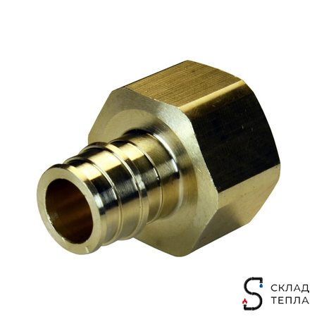 Переход на внутреннюю резьбу РОС - 20 x 3/4" (аналог Uponor и Usystems). Вид 5.