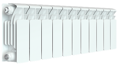 Радиатор биметаллический Rifar Base 200 - 11 секций Радиатор биметаллический Rifar Base 200 - 11 секций