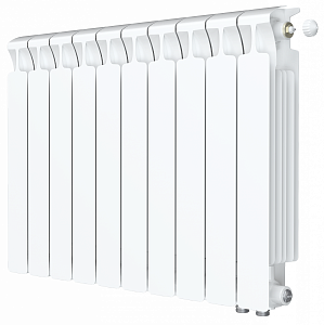 Радиатор биметаллический Rifar Monolit Ventil 500 - 11 секций (подключение нижнее справа) Радиатор биметаллический Rifar Monolit Ventil 500 - 11 секций (подключение нижнее справа)