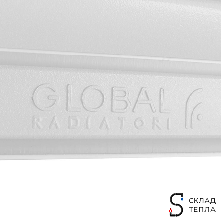 Радиатор алюминиевый GLOBAL VOX R 500 - 9 секций. Вид 9.