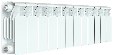 Радиатор биметаллический Rifar Base 200 - 12 секций Радиатор биметаллический Rifar Base 200 - 12 секций