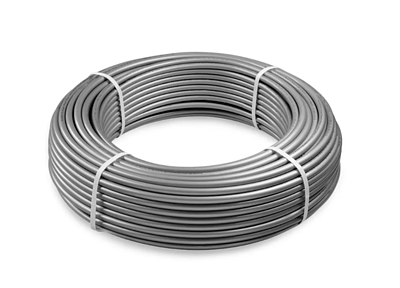 Труба из сшитого полиэтилена STOUT - 16x2,2 (PE-Xa/EVOH, PN10, Tmax 95°C, цвет серый) отрезок 6м