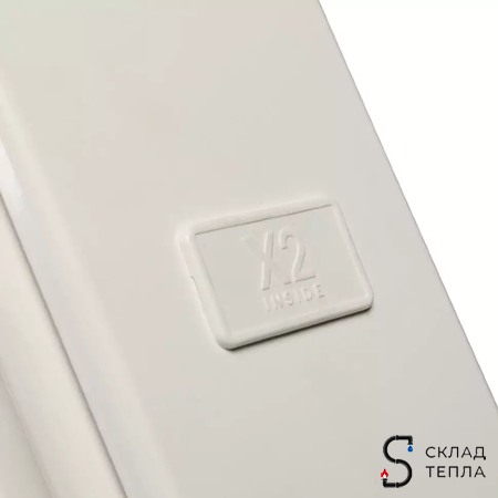 Радиатор стальной KERMI FKO 22 - высота 600 мм, длина 600 мм с боковым подключением. Вид 10.