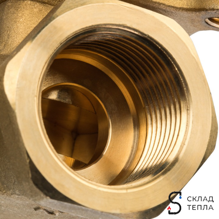 Клапан смесительный трехходовой STOUT - 1". Вид 7.