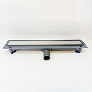 Трап-лоток с вращающимся сифоном VALFEX 64х800 (с решеткой под плитку из нерж. стали)