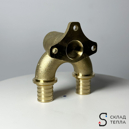 Водорозетка проходная VALFEX - 16 x 1/2" (для труб из сшитого полиэтилена). Вид 19.